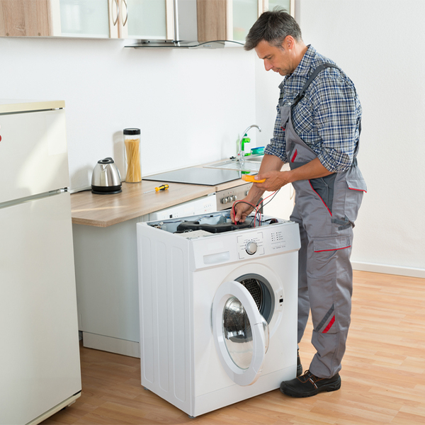 can you walk me through the steps of troubleshooting my washer issue in Keswick